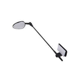 山地自行车骑行配件头盔后视镜安全迷你反光镜360度可调观后镜