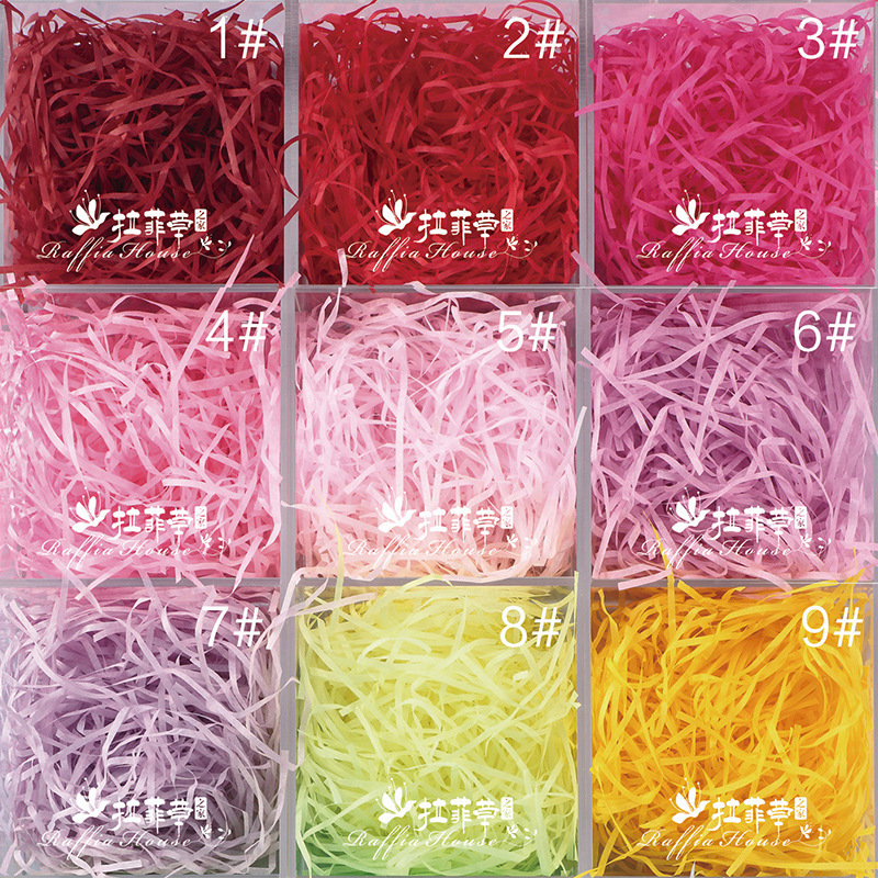 [Rafi Grass House] birthday gift box candy box decoration filling shredded paper fruit packaging filler