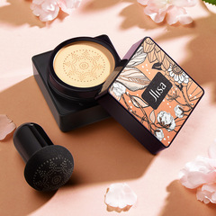 Jilinsha Magic Nourishing Cushion Cream 20g, Concealer & Brightener, Lightweight & Hydrating, Non-Fragile BB Cream Mushroom