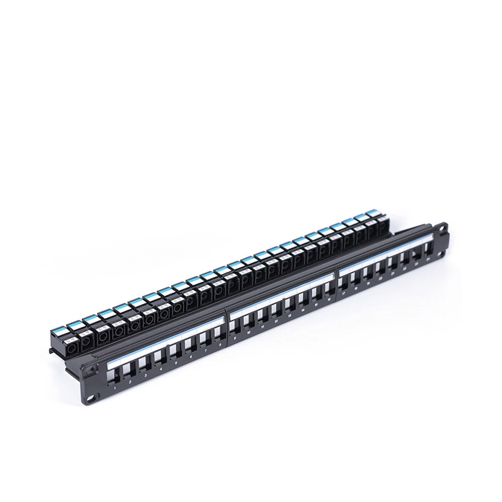 MT-4208 хит продаж, стойка для управления кабелями, 19 футов, 1U, 24-портовая экранированная сетевая пустая стойка для проводов