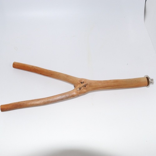 Parrot Stand Bar Pole Tree Root Branch Bird Stand Frame Wooden Parrot Toy Perch Bird Cage Accessory Bird Toy