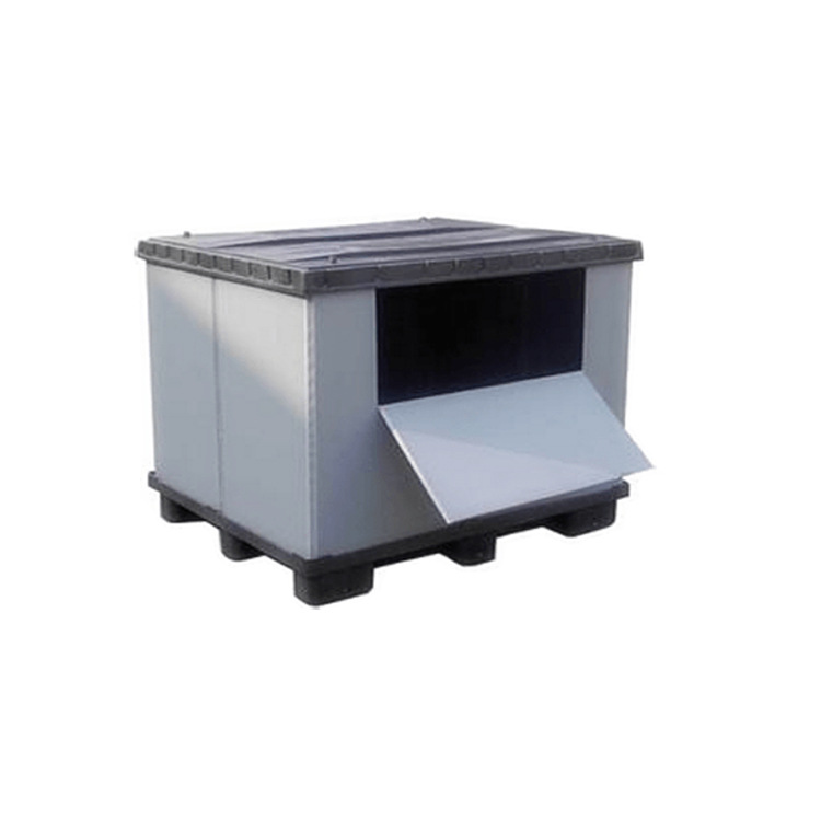 厂家直供可循环使用汽车零部件围板箱 大号折叠围板箱多用途