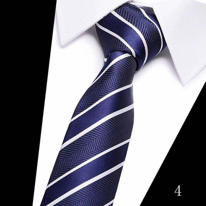 Tie, high-quality South Korean silk, 7.5 cm wide, classic long 146 cm