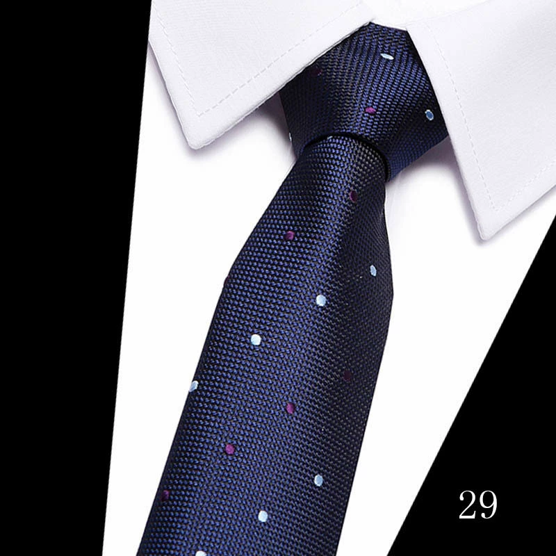 Tie, high-quality South Korean silk, 7.5 cm wide, classic long 146 cm