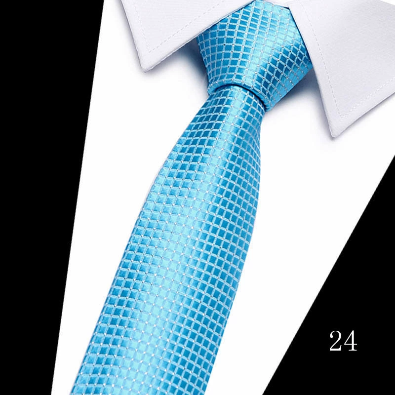 Tie, high-quality South Korean silk, 7.5 cm wide, classic long 146 cm