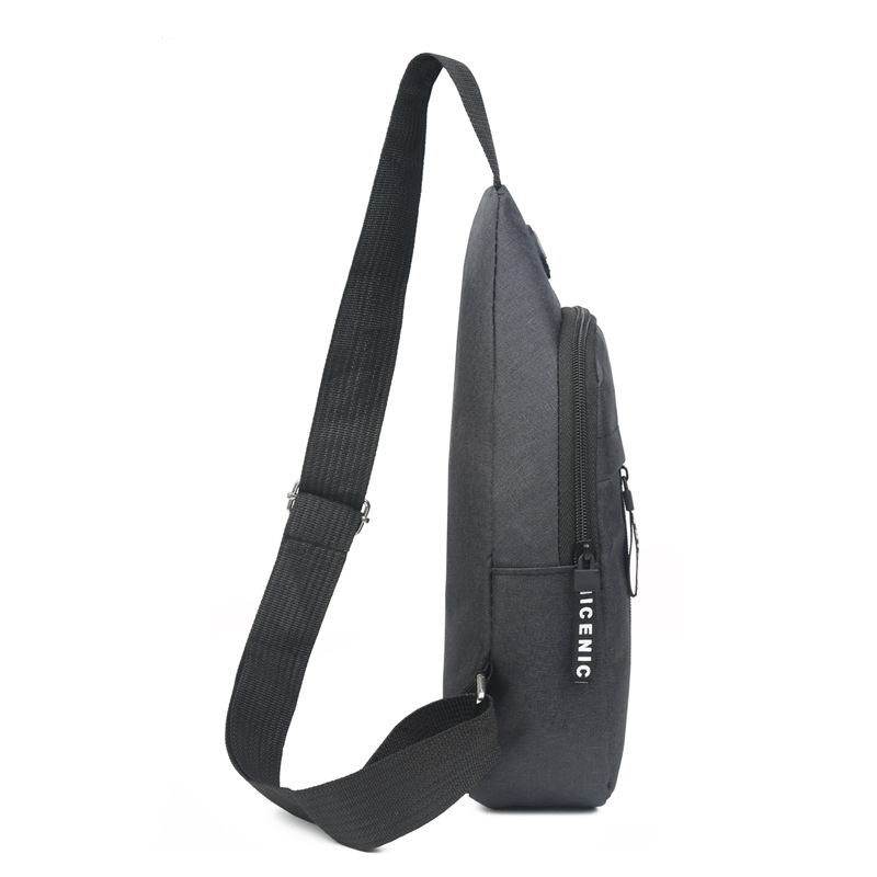 Bolso de pecho al por mayor transfronterizo 2022 nuevo hombre casual estilo coreano Oxford tela moda mochila deportiva mochila de hombro