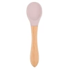 Single wooden handle spoon y26