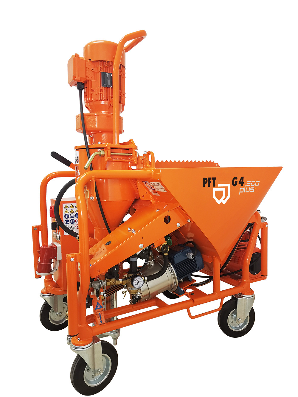 培福德G4FS石膏自流平喷涂机 水泥砂浆灌注砂浆机