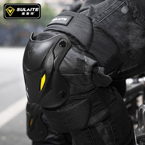 SULAITE motorcycle riding protective gear summer breathable knee pads and elbow pads for men and women outdoor rider protective gear