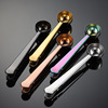 埃恩 430 stainless steel coffee spoon clip multi -purpose bag seal clip PVD titanium plating rose gold color black cross -border