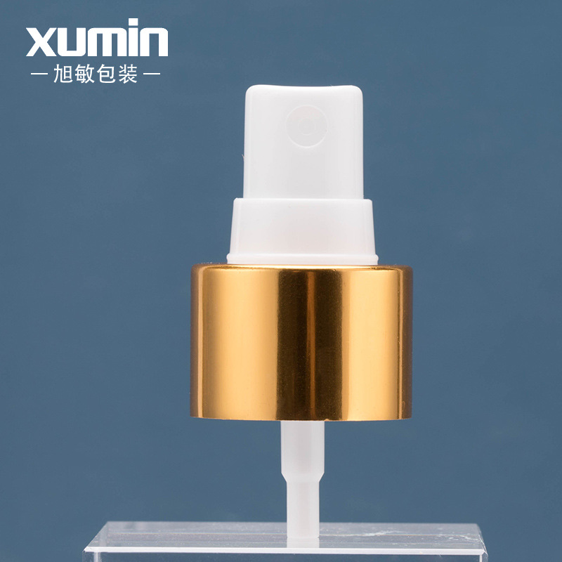 En stock 200ml botella de aerosol azul botella de hombro plano 100mL aerosol blanco oro electroquímico aluminio botella de aerosol Xumin material de embalaje