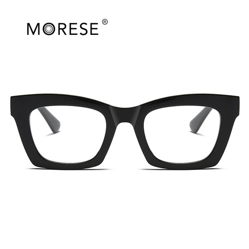 Eyeglass Frame for Women, European and American Style, Imitation Wood Material, Personalized Pairing, Plain Lens, Texture Color Matching, CP Insert, Foreign Trade, 2016