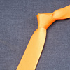 Men's blue tie handmade, 8cm