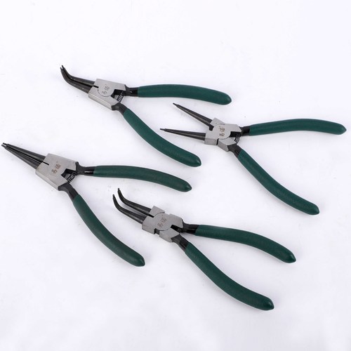 Eerno 7-inch spring clip pliers, outer ring inner ring bend head shaft hole spring installation and removal holding tool
