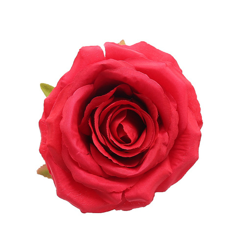 Factory Fake Rose Flower Head Simulation Flower Wall Background Decoration Prop Large Rose Wedding DIY Silk Flowers Wholesale