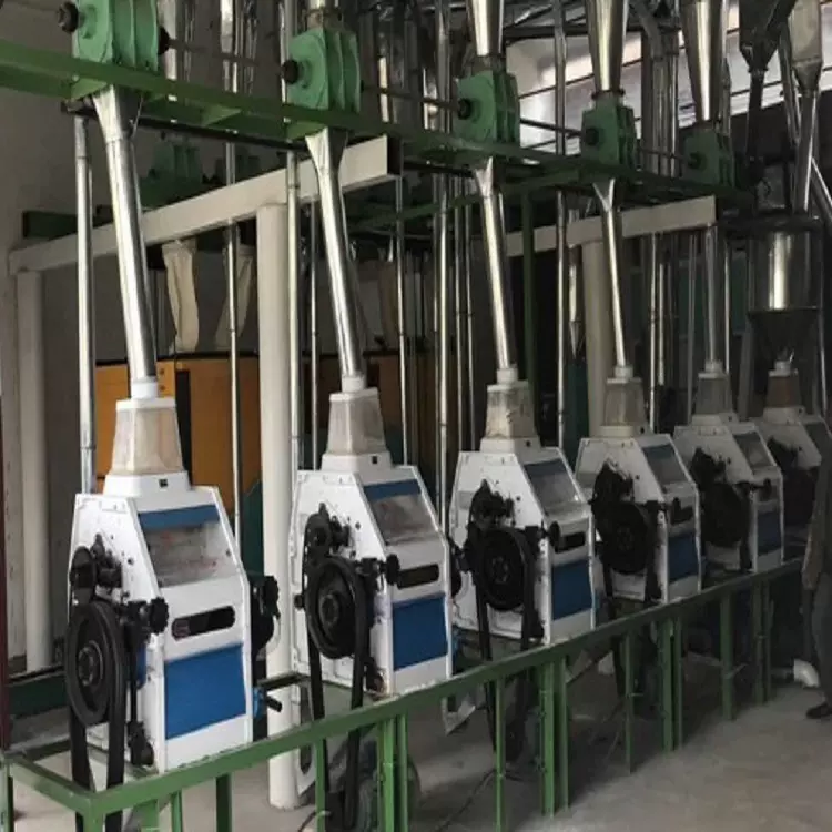 日加工25吨中小型平筛磨面机全自动面粉加工生产线面粉设备厂家