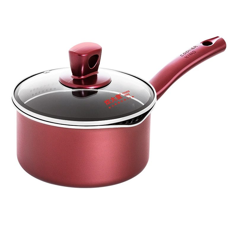 炊大皇 Milk pot hotel restaurant household soup pot small noodle pot hot pot spicy hot pot non-stick pot universal stove