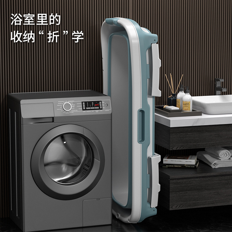 FUENTE fabricante de adultos Cubo de baño plegable adulto de cuerpo completo Cubo de baño hogar bañera grande engrosada sudor humeante Cubo de baño