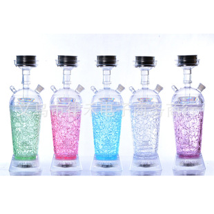 ���þư�KTVҹ����LED�􁆿���ˮ���ض�ɫ������ˮ�����bHookah