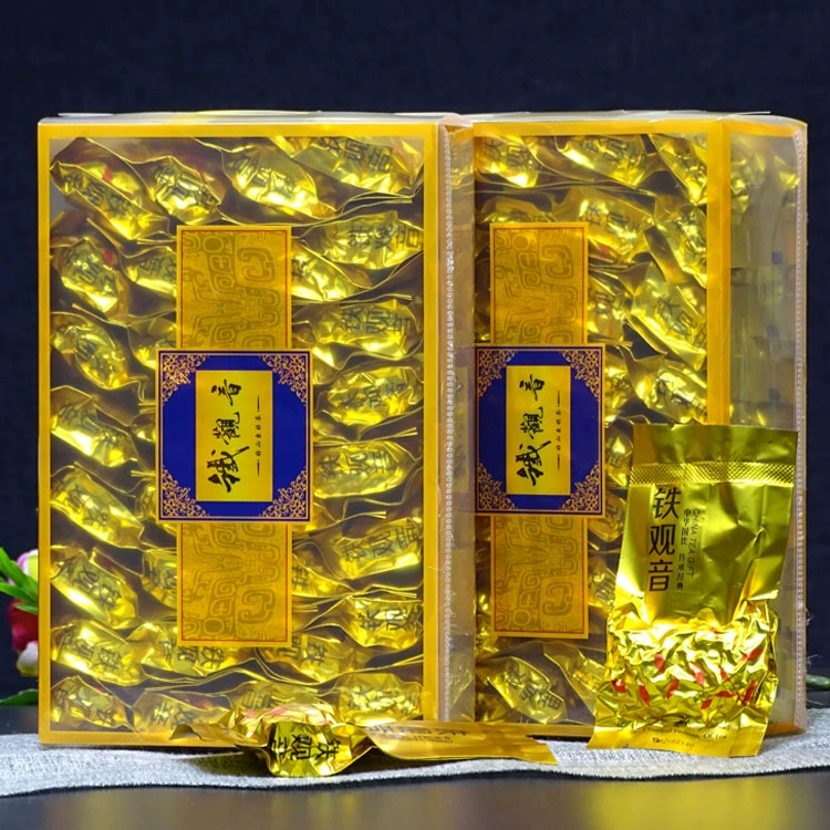 Оптовая продажа Anxi Wolong чай новый чай Tieguanyin чай вакуум отдельно упакован в коробке 32 упаковок PC Hui 250g