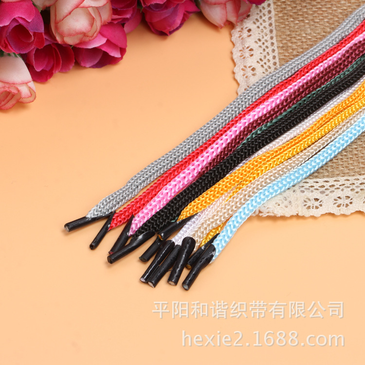 厂家供应3mm/4mm/5mmPP绳，彩色束口袋绳 打扣针通绳