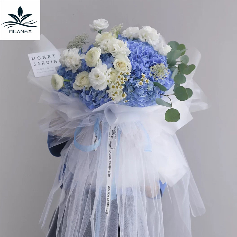 Bolsa de plástico flor artefacto ramo embalaje revestimiento base fija espada barril flores envuelto flor molde flor arreglo artefacto al por mayor