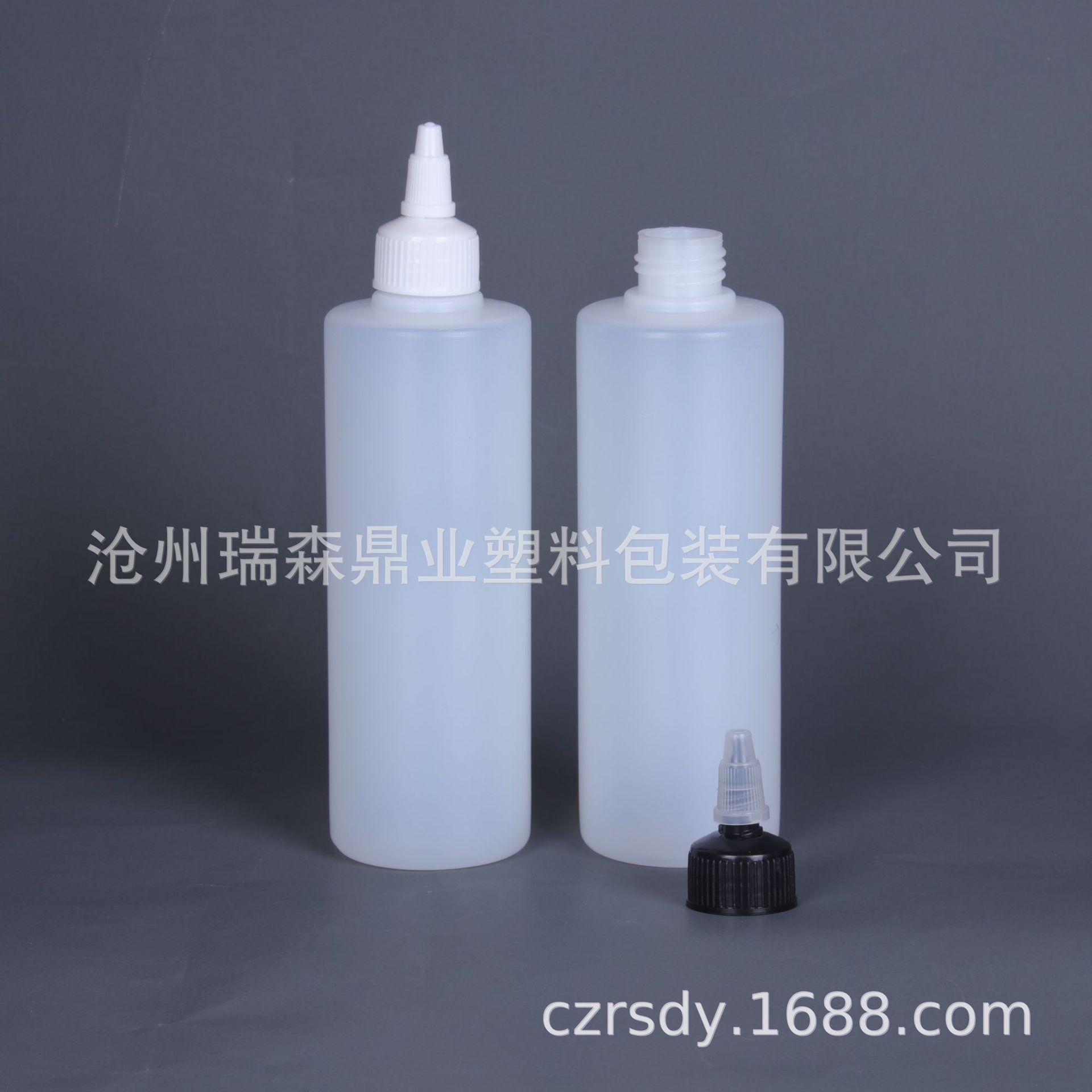 供应300ml尖嘴塑料瓶 尖头油壶 酒精瓶 液体瓶 幽默颜料分装瓶