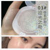 Diamond highlighter, powder, brightening gel for contouring