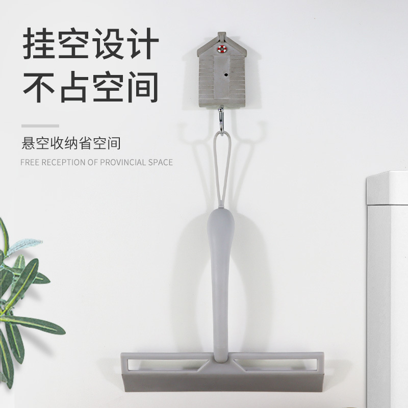 Directo de fábrica de silicona de un solo lado limpiador de vidrio limpiador de piso de baño limpiador de ventana de coche