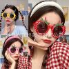 Factory direct selling super cute strawberry modeling party Glasses glasses, picnic party, leisure supplies, camera decorations