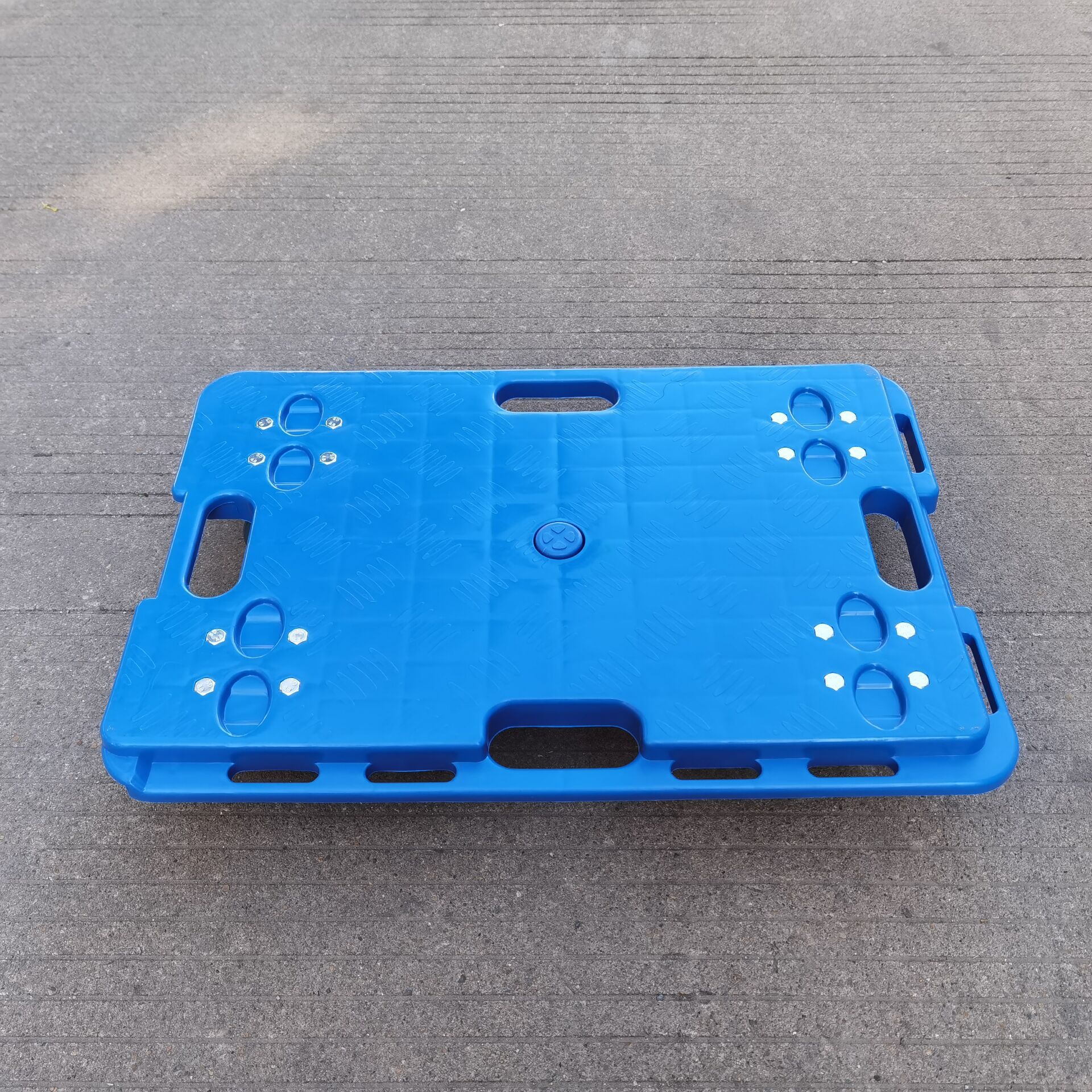 Warehouse flatbed truck carrying trolley turnover mobile lightweight super splicing four-wheel universal plastic turtle cart