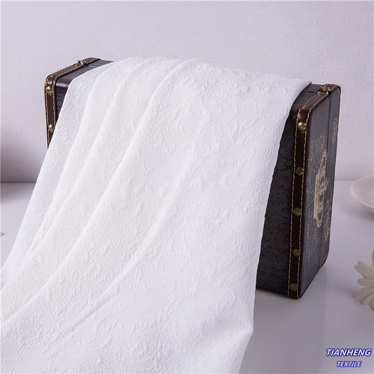 H-662#涤纶四面弹蕾丝提花  时尚女装衬衫连衣裙短裙舞台服饰面料