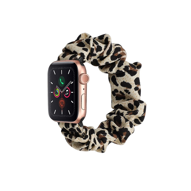 Apple correa de reloj adecuado para Apple watch3 4 56 se 7 8 generación intestino grueso banda de pelo Correa pulsera