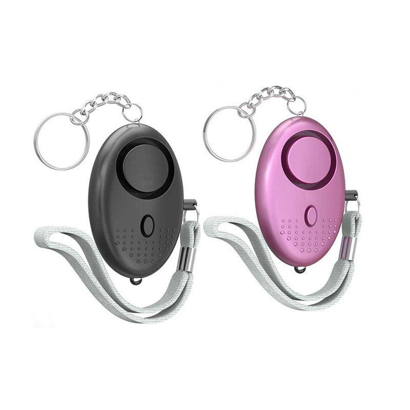 Alarma Personal de Autodefensa 140 dB con Llavero e Iluminación para Mujeres y Niños