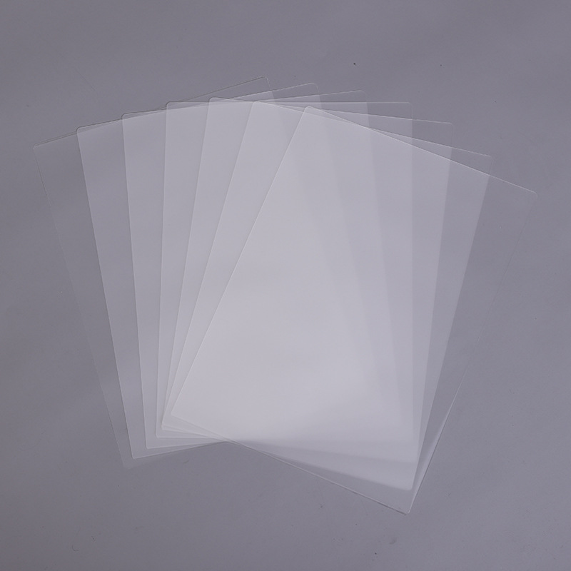 7C película de sellado de plástico brillante Tarjeta de película protectora foto caligrafía y certificado de pintura película de plástico Foto papel de plástico A4 película de sellado de plástico