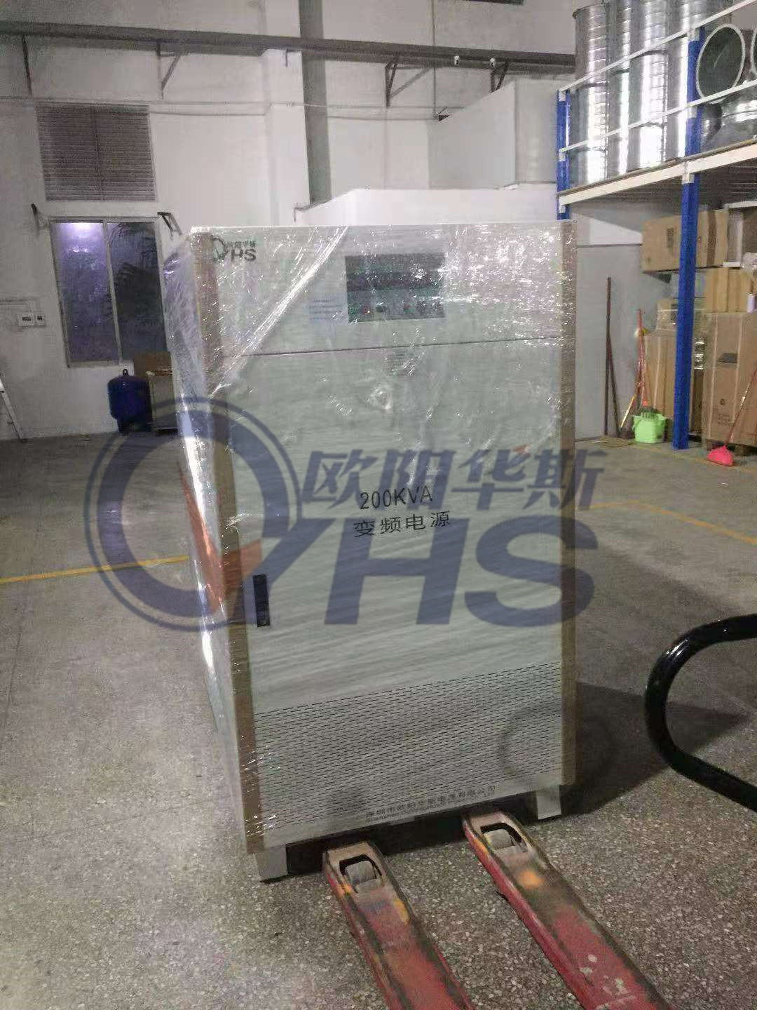 ����200KVA��Ƶ��Դ�����440V 60HZ�����Գ��ڷ��37KW