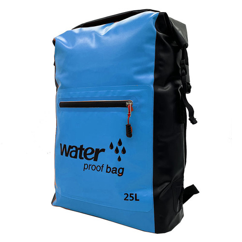 Outdoor waterproof bag 25L hiking mountaineering bag backpack river rafting swimming diving fishing lure bag factory