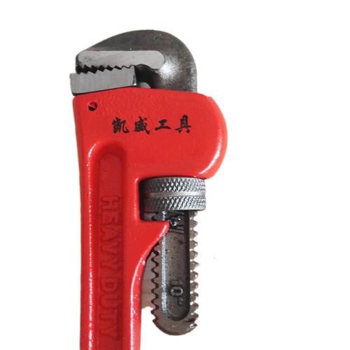 Manufacturer wholesale manual plumbing wrench tool heavy duty light plastic handle water pipe wrench multifunctional pipe wrench