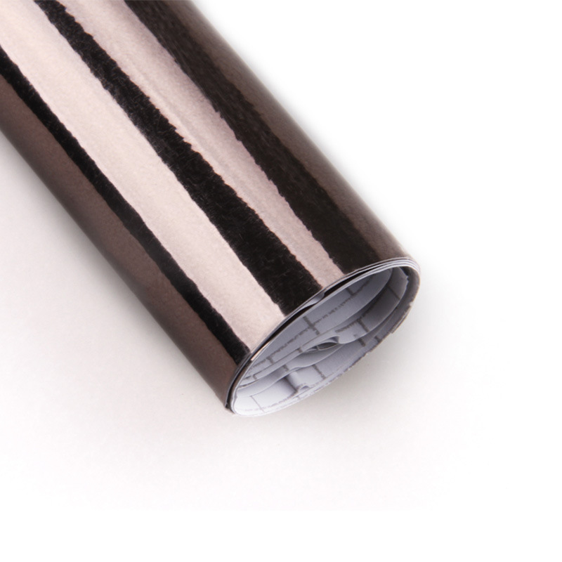 一休クロスボーダー爆品自動車改色膜クロムメッキ鏡面フィルム家具壁面メッキシール8色|undefined