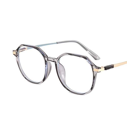 High-quality and stylish plain-frame glasses with anti-blue light function, retro myopia glasses, popular glasses frames for wholesale