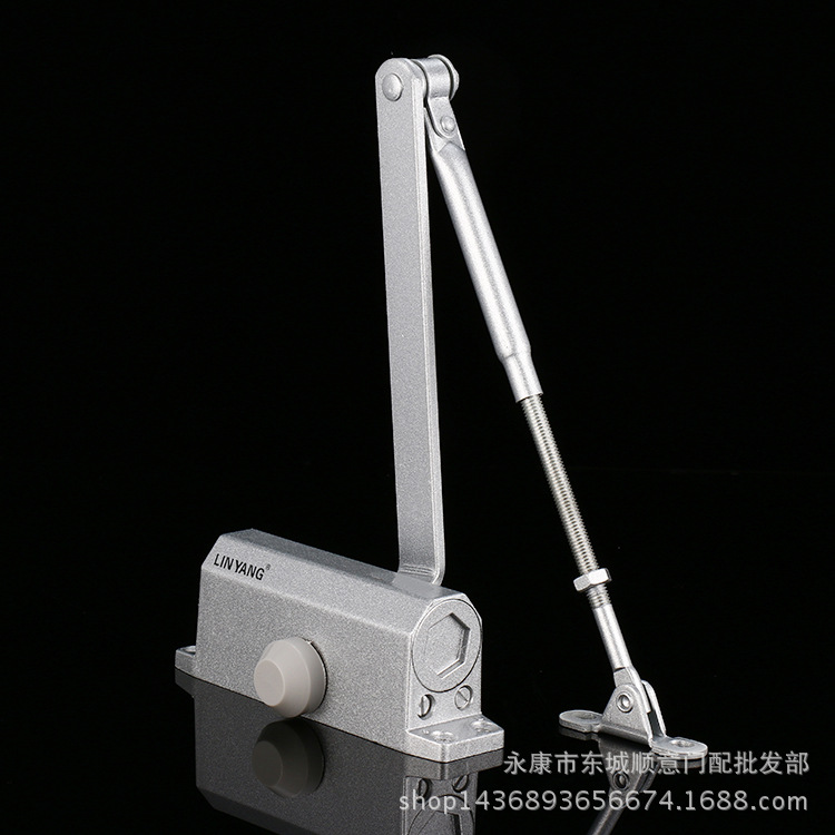 闭门器金鸿林阳B2WJINHONG液压闭门器可停门缓冲功能铝压铸