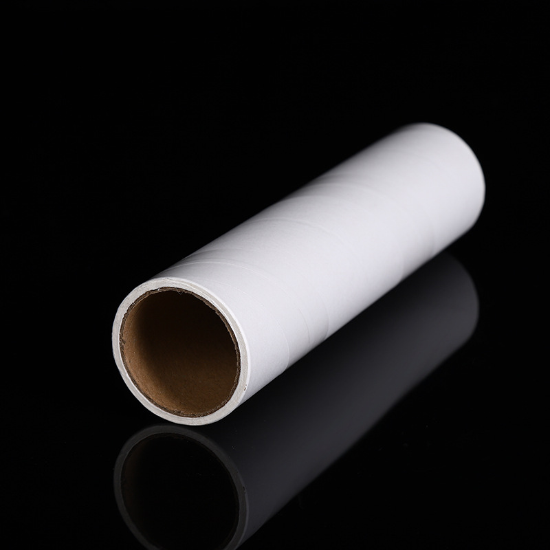 Rodillo de papel pegajoso desgarrable Dispositivo de pegado del pelo del animal doméstico Dispositivo de pegado ropa del hogar cepillo de rodillo rollo de papel reemplazable
