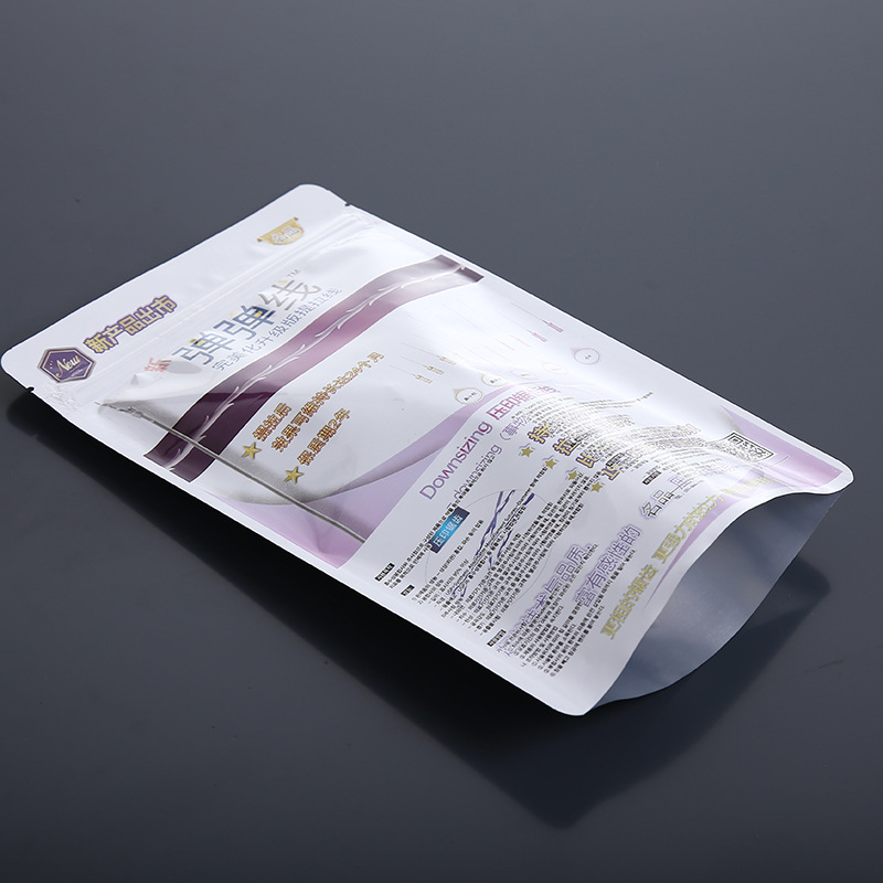 彩色镀铝自立自封袋加厚包装袋拉链袋包装袋印刷 Customized bags