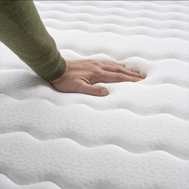 Ibini independent spring environmental protection brown mattress natural latex elderly children spine protection hard Simmons hotel apartment