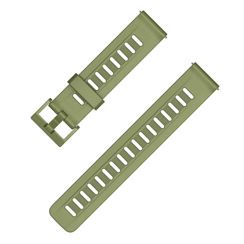 Ремешок для часов совместим с Huami и Amazfit, 20 мм или 22 мм, силикон и фактурные варианты