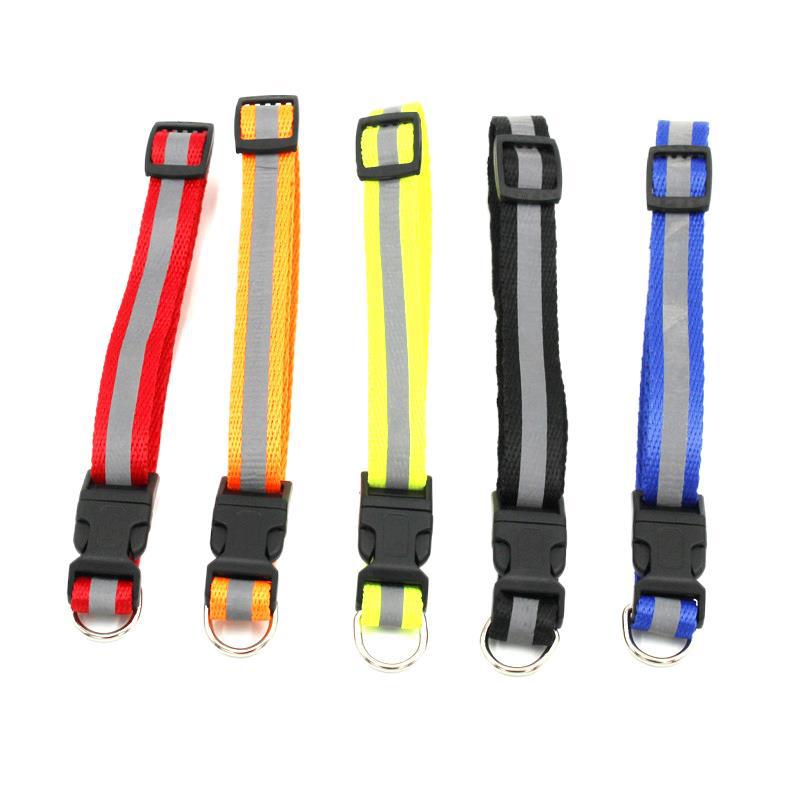 Collar de mascotas collar de perros reflectante collar de perros collar de peluche de oro panda collar de gatos artículos de mascotas al por mayor