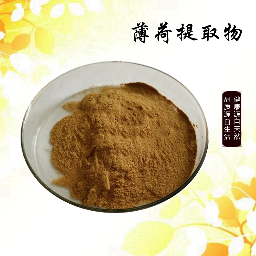 薄荷提取物10:1薄荷粉水溶食品级原料资质齐全现货包邮