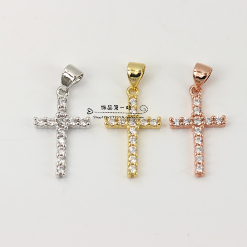 Copper golden platinum pendant
