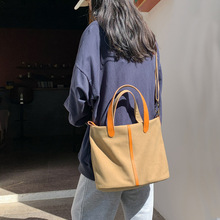 时尚女包帆布女士手提单肩斜挎包大容量托特包多隔层帆布包FB-39
