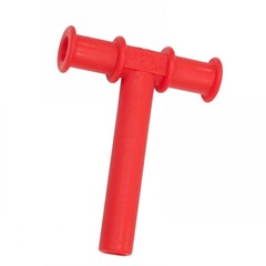 T-shaped teether gum stick speech and oral muscle training tool children's rehabilitation Down's autistic tooth correction